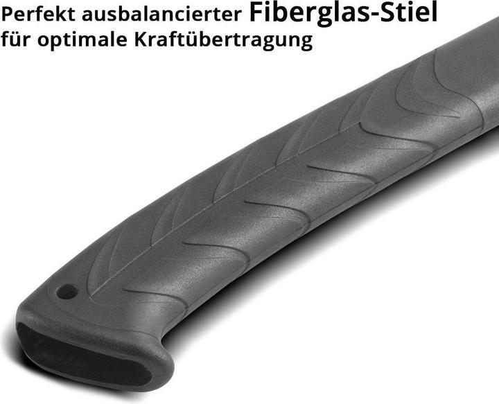 Immagine prodotto Stahlwerk Ascia Ca-775 St Ascia Forestale Da 775 mm In Acciaio Al Carbonio Con Manico In Fibra Di Vetro