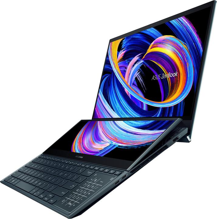 Image du produit ASUS ZenBook Pro Duo OLED (15.60", Intel Core i7-10870H, 16 Go, 1000 Go, CH)