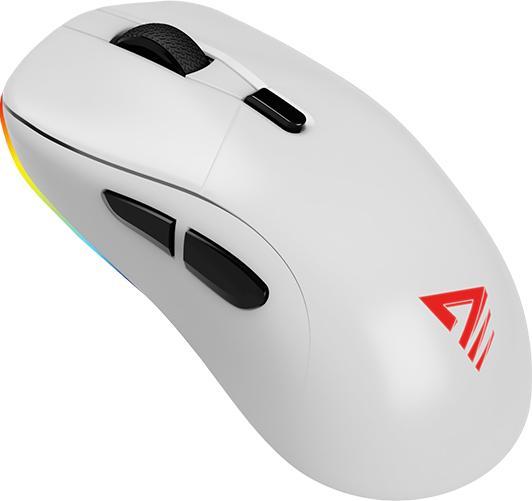 Produktbild Savio RIFT WHITE Gaming-Maus RGB Dual Mode (Kabelgebunden, Kabellos)