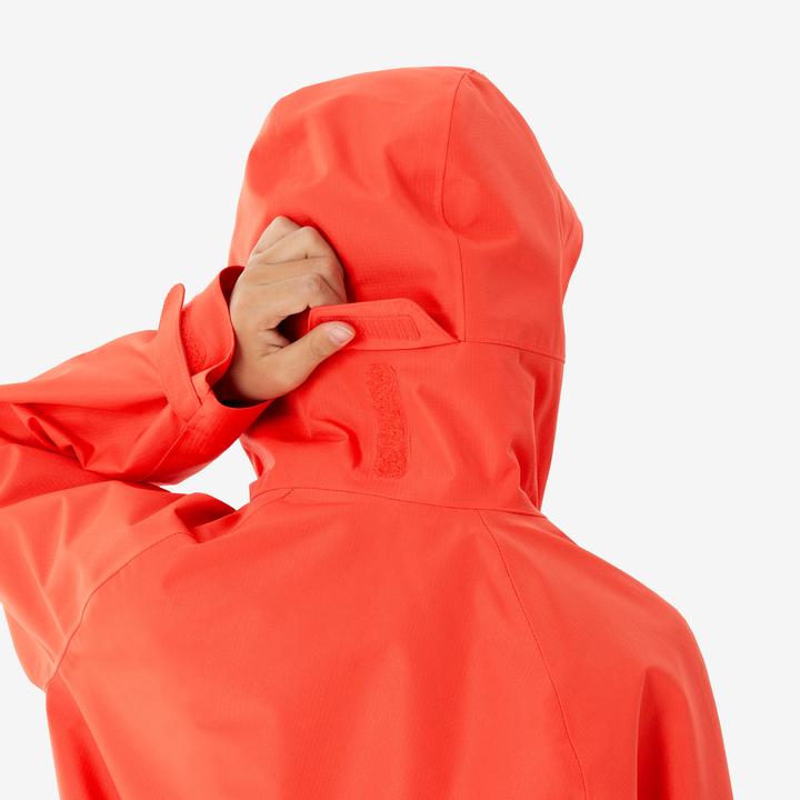Produktbild Quechua Wanderjacke MH900 Kinder Gr. 122–170 wasserdicht Wandern orange (6, 7, 8)