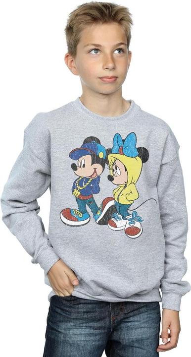Produktbild Disney Mickey And Minnie Mouse Pose Sweatshirt Jungen (152, 158)