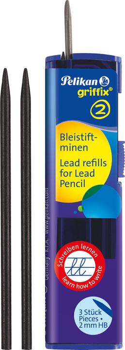 Actual product image Pelikan GRIFFIX - refills (Refill, Black, 2 mm)