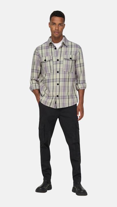 Image du produit Only & Sons Onsmilo Ovr Ctn Check Ls Shirt Noos (XXL)