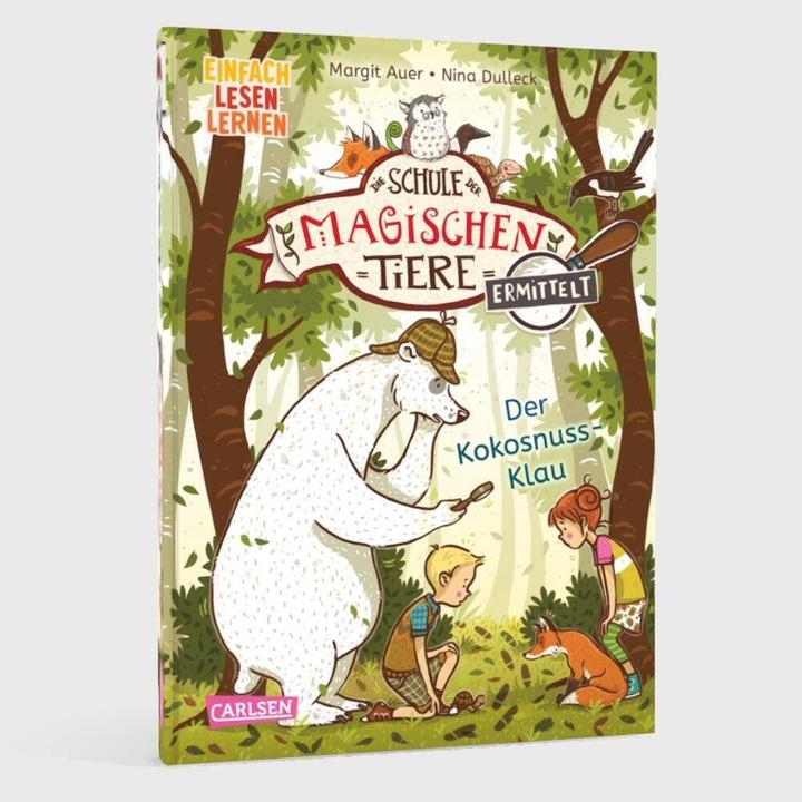 Produktbild Die Schule der magischen Tiere ermittelt 3: Der Kokosnuss-Klau (Zum Lesenlernen) (Deutsch, Nina Dulleck, Margit Auer, 2021)