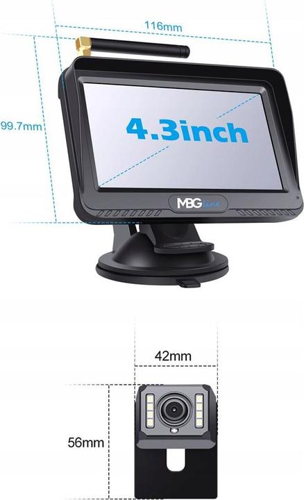 Image du produit MBG Line CAMÉRA COFANIA ZESTAW BEZPRZEWODOWY D+435+009S (800 x 480 Pixels)