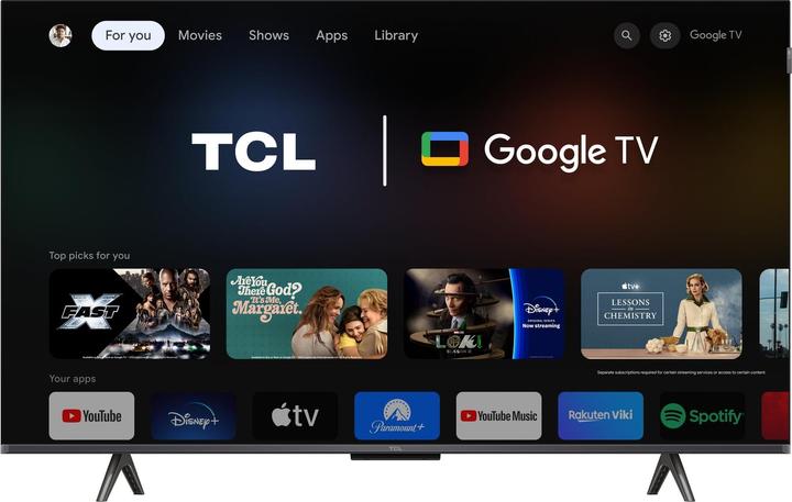 Productafbeelding TCL 43C655 (43", QLED, 4K, 2024)