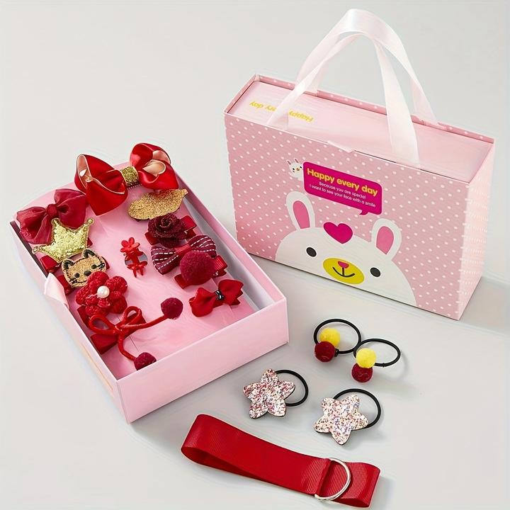 Immagine prodotto Activity Board Set di 18 pezzi di fermagli per capelli per bambine, gioielli per capelli per bambine, fermagli per (18 pz.)
