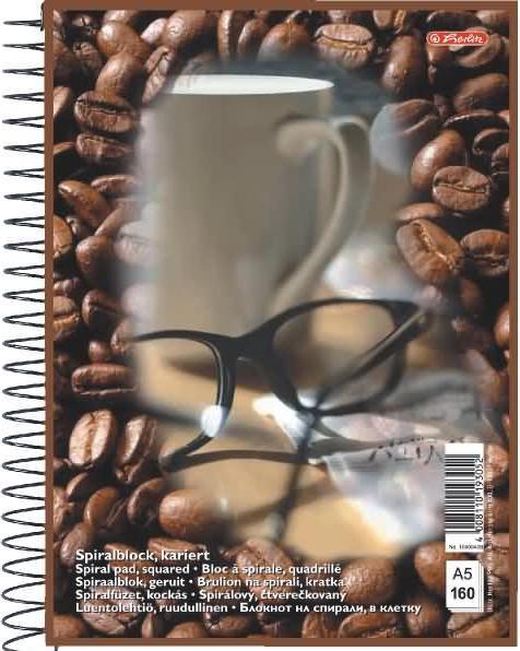 Immagine prodotto Herlitz Blocco note College A5/160BL assortito (A5, Quadretti, Nessuna rilegatura)