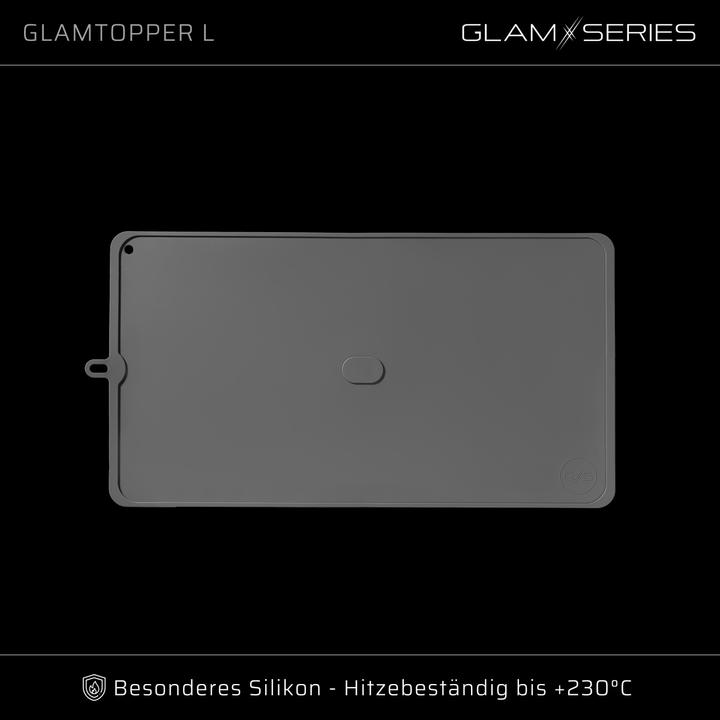 Actual product image GlamSeries GlamTopper L silicone topper heat-resistant