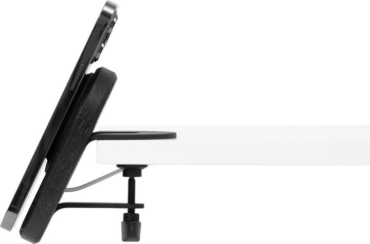 Actual product image Oakywood MagSafe iPhone Desk Shelf Mount - magnetic shelf mount for iPhone - color Black -