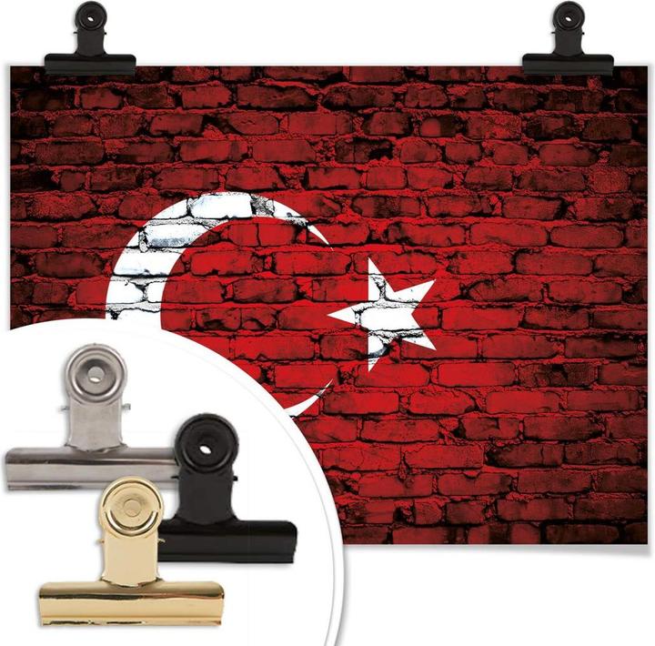Image du produit Trenddeko Drapeau turc (60 x 50 cm)