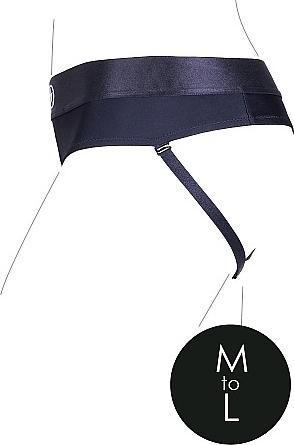 Actual product image Ouch! Vibrating Strap-on Thong - Removable Straps - M/L (M/L)