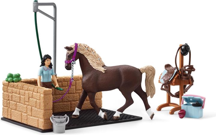 Produktbild Schleich Pferdewaschbox mit Emily und Luna von Hor