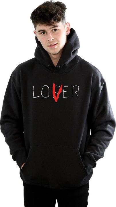 Actual product image Universal Textiles Mens Loser Lover Hoodie (S)