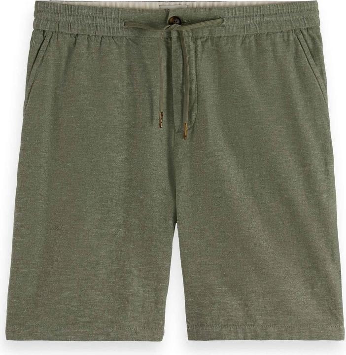Scotch & Soda CORE - Fave - Cotton-Linen twill bermuda short
