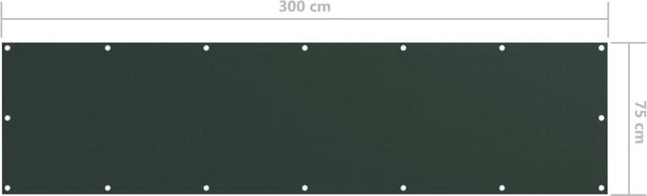 Actual product image VidaXL Balkon Sichtschutz (75 cm)