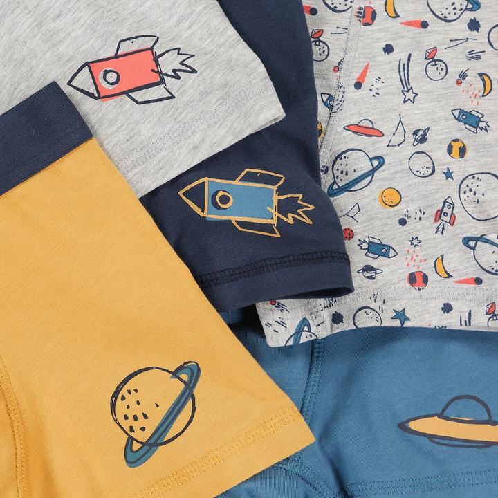 Immagine prodotto La Redoute Collections Confezione da 5 pantaloni boxer (152, Confezione da 5 pezzi)