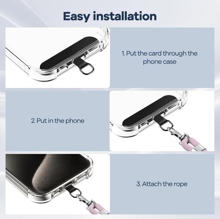 Immagine prodotto Screenguard Universal Necklace Handykette für Smartphone Hüllen