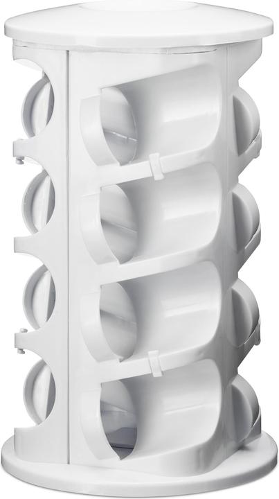 Actual product image Relaxdays Spice Rack with 16 Jars