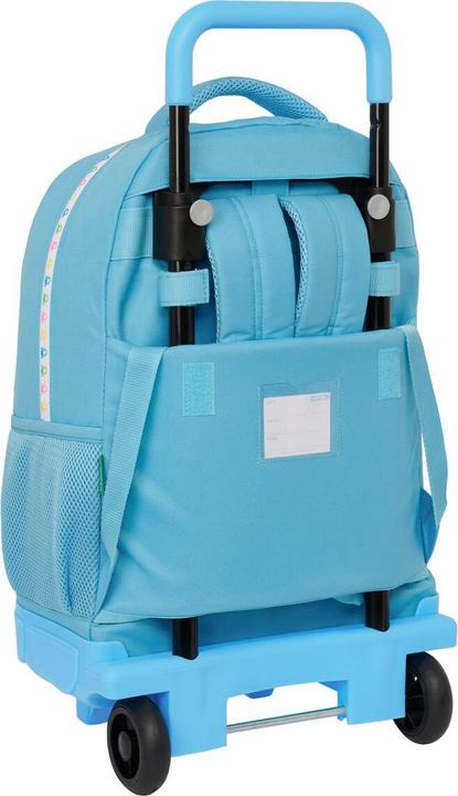 Image du produit Benetton Sac à dos scolaire Spring Bleu ciel 33 x 45 x 22 cm