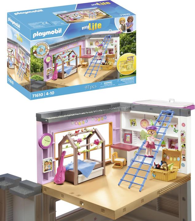 Actual product image Playmobil Children's room (71610, Playmobil My Life)