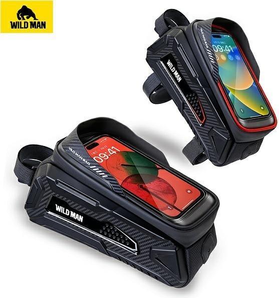 Actual product image Wildman Etui/uchwyt rowerowy M M30 sakwa na ramę czarna/black
