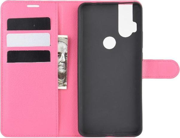 Actual product image MU Classic Litchi Leather Bookcover Series (Motorola One Hyper)