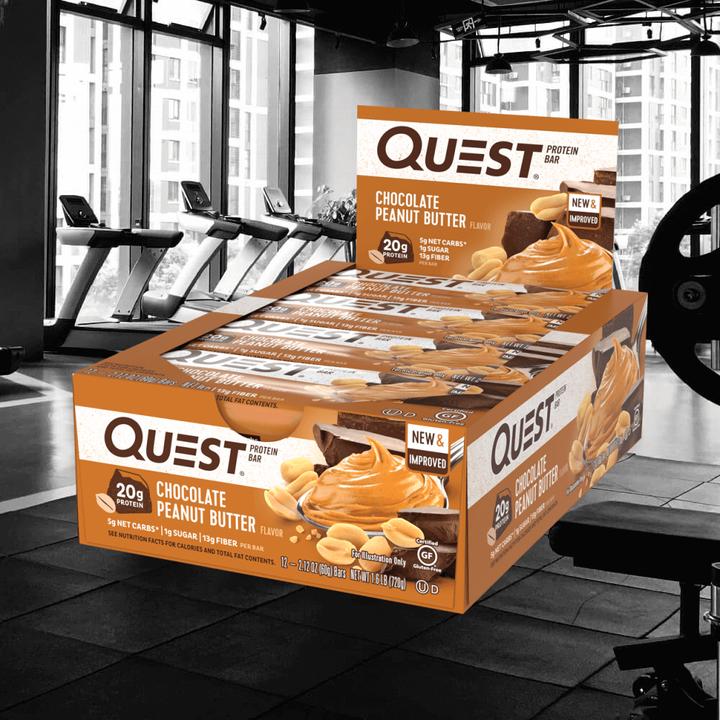 Produktbild Quest QuestBar (Chocolate Peanut Butter, 1 Stk., 720 g)
