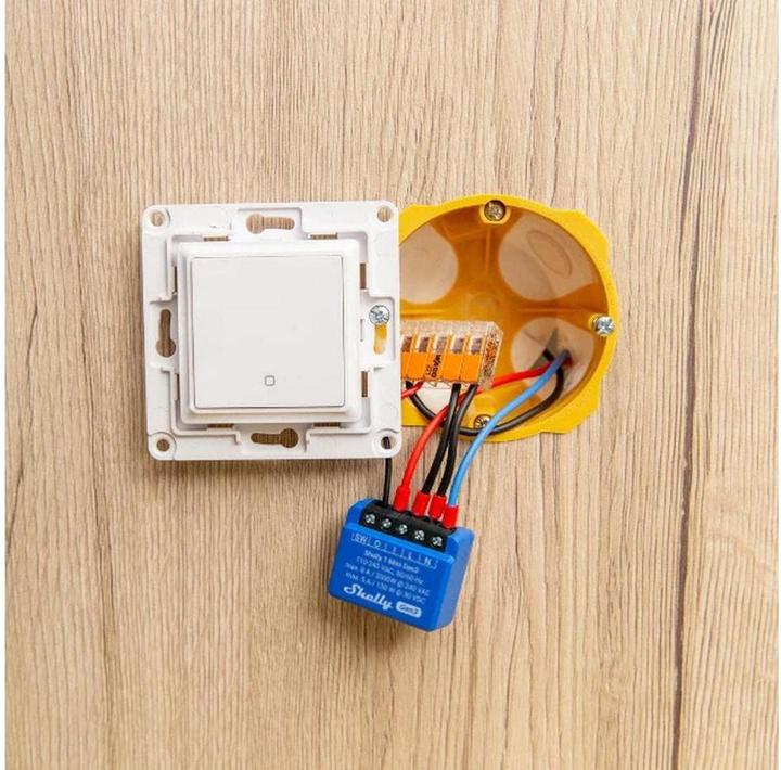 Actual product image Shelly 1 Mini Gen3 x2 (Switch actuator)