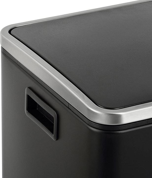Produktbild Svita TM2X24 Treteimer 48 Liter Schwarz (48 l)