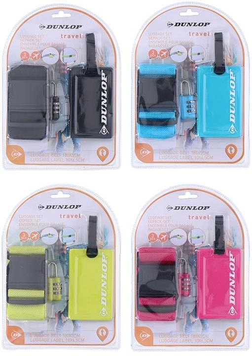 Actual product image Dunlop Luggage set (Case strap, Locks & Trailers)