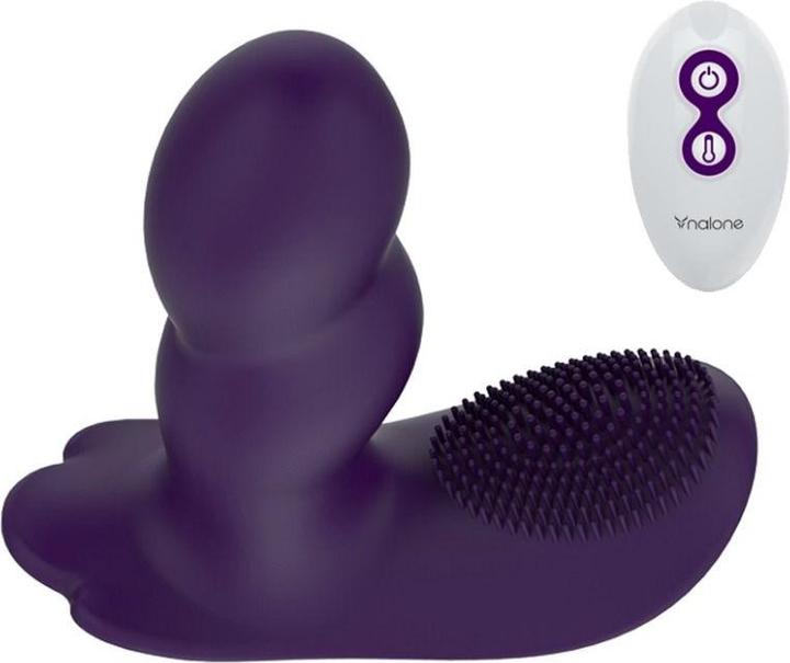 Image du produit Nalone Vibromasseur anal "Loli" avec télécommande et picots de stimulation