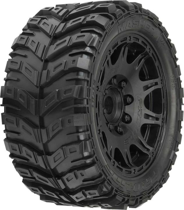 Actual product image Proline Complete wheels Masher X HP 5.7 Belted 2 pieces
