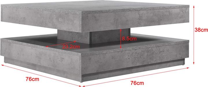 Produktbild En.Casa Laos (76 x 76 x 38 cm)