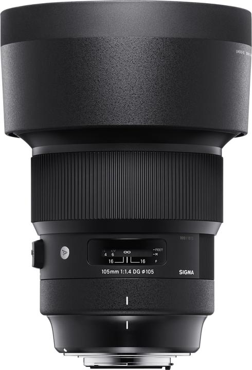 Image du produit Sigma 105mm f/1.4 DG HSM ART, Canon EF (Canon EF, Canon EF-S, Plein format)