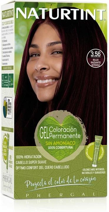 Produktbild Naturtint Tinte Pelo 3,56n Rojo Radiante Intenso (3,56n Rojo Radiante Intenso)