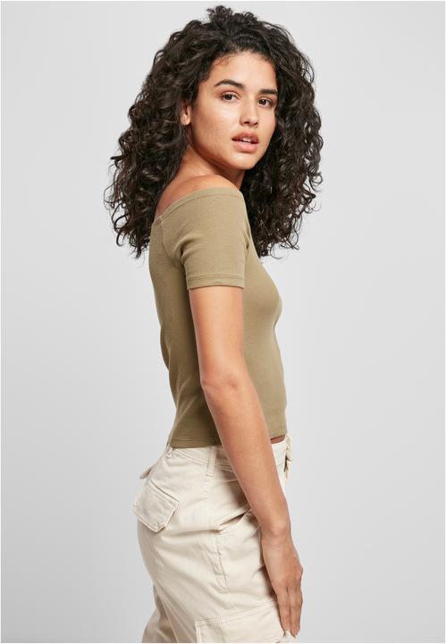 Immagine prodotto Urban Classics Ladies Off Shoulder Rib Tee (L)