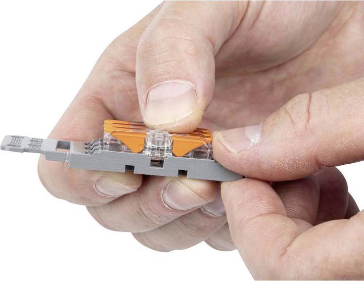 Actual product image Wago Through connector