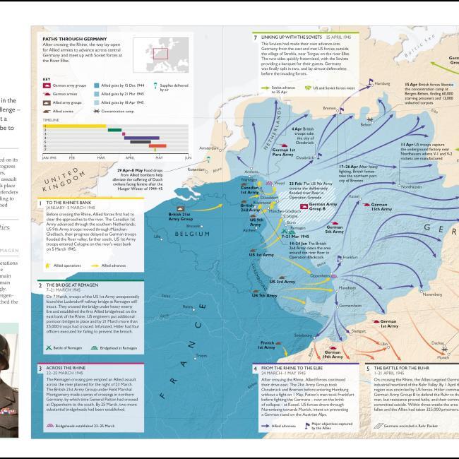 Immagine prodotto World War II Map by Map (Inglese, Peter Snow, Richard Overy, Collettività, DK, 2019)