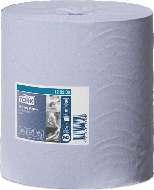 Actual product image Tork Multi-purpose cleaning roll, 1-ply, blue, 320 m (1 x)