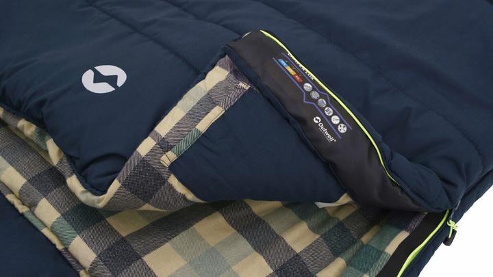 Produktbild Outwell Schlafsack Camper Lux Polyester, Dunkelblau, Anzahl (235 cm)