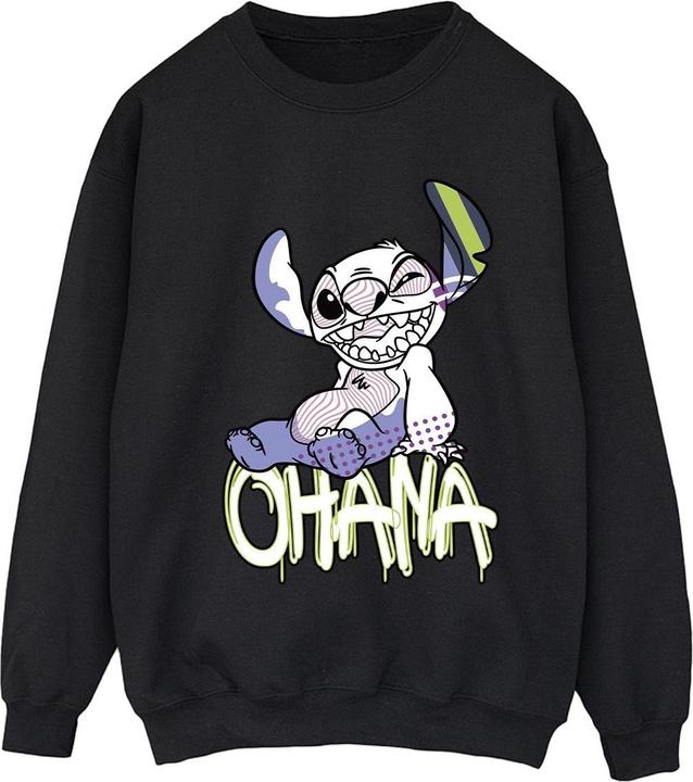 Disney Lilo And Stitch Ohana Graffiti Sweatshirt (XL)