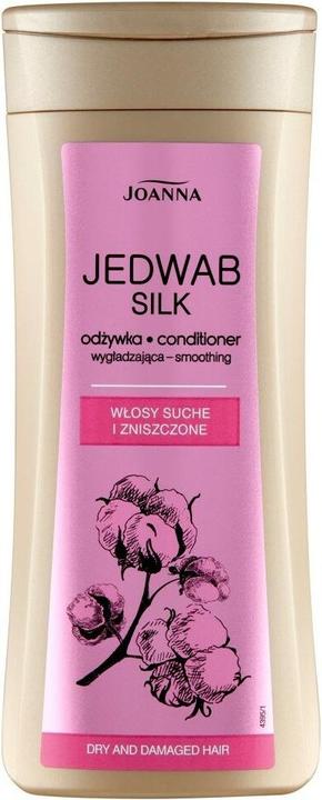 Produktbild Joanna Silk Smoothing Conditioner For Easy Combing For Dry And Damaged Hair 200G