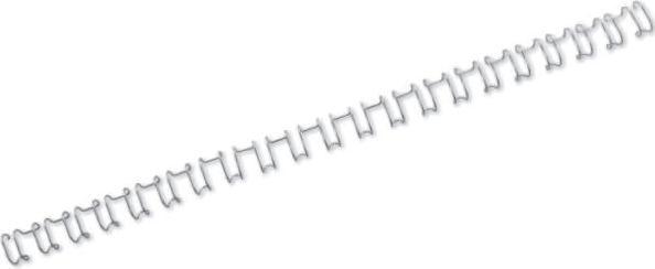 Immagine prodotto GBC Filo posteriore legante, 8 mm, 21 anelli, argento