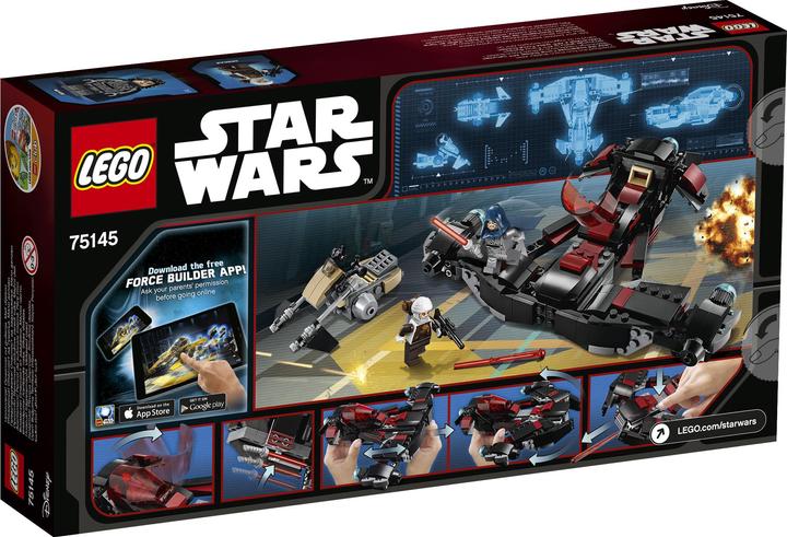 Actual product image LEGO Eclipse Fighter (75145, LEGO Star Wars)