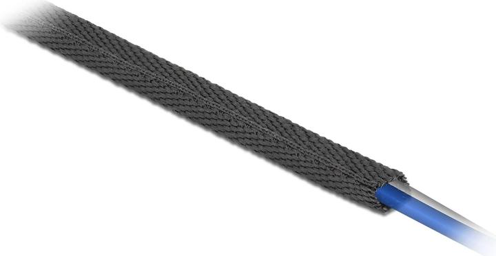 Immagine prodotto Delock Tubo termoretraibile in tessuto 2 m x 10 mm tasso di restringimento 2:1 nero (1 x)