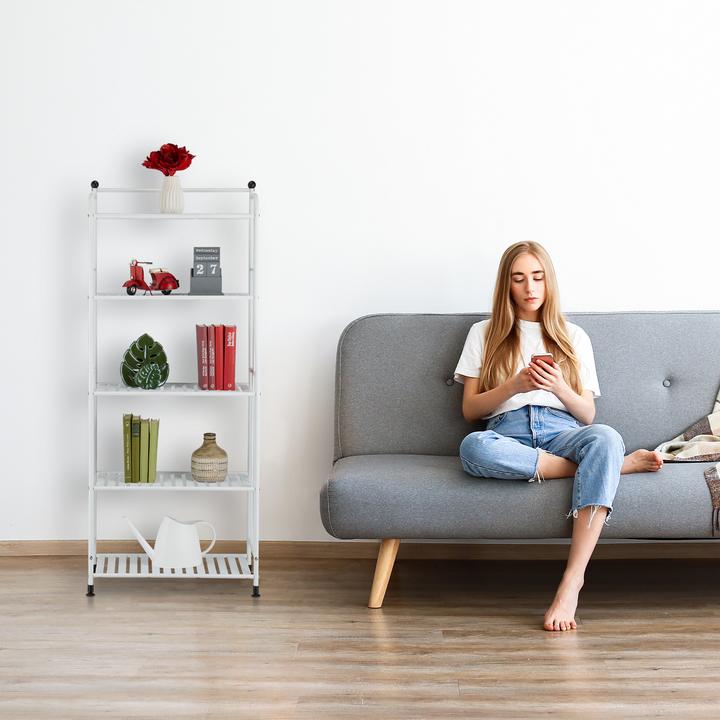 Productafbeelding Relaxdays Rechtopstaande plank (56 x 28 x 133 cm)