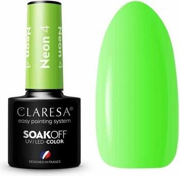 Produktbild Claresa Soak Off Uv/Led Neon Gel Polish 4 5G (Neon UV, LED, UV-Gel Lack)
