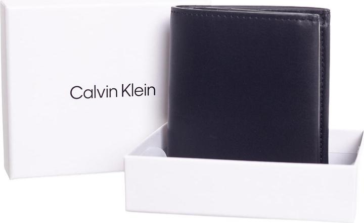 Image du produit Calvin Klein Duo Stitch Trifold 6CC W/Coin CK Noir