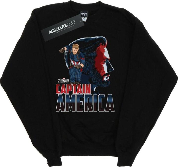 Immagine prodotto Avengers Infinity War Captain America Character Felpa Donna (XXL)